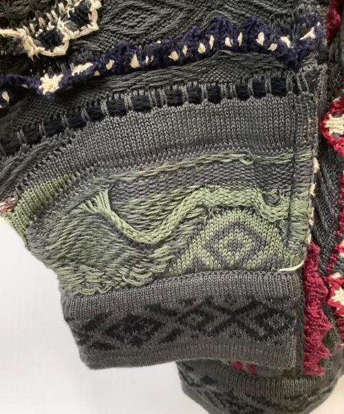 Coogi（クージー）Coogi (クージー) 厚手ニット マルチカラー サイズ:Sの古着・服飾アイテム