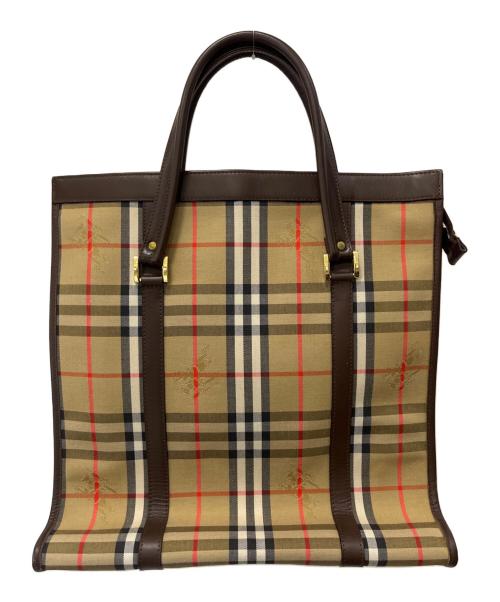Burberry's（バーバリー）Burberry's (バーバリー) ノバチェック トートバッグの古着・服飾アイテム