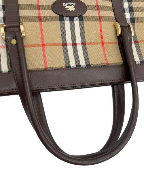Burberry's（バーバリー）Burberry's (バーバリー) ノバチェック トートバッグの古着・服飾アイテム