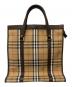 Burberry's (バーバリー) ノバチェック トートバッグ：15000円