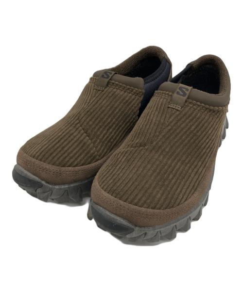 SOLOMON（サロモン）SOLOMON (サロモン) スノークロッグコーデュロイ ブラウン サイズ:23.5の古着・服飾アイテム