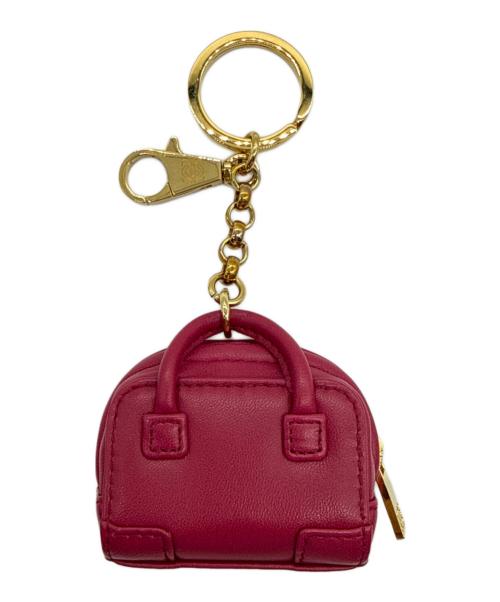 LOEWE（ロエベ）LOEWE (ロエベ) バッグチャーム パープルの古着・服飾アイテム