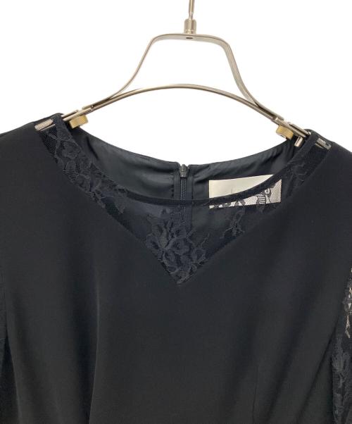 Kaene（カエン）Kaene (カエン) 半袖ワンピース ブラック サイズ:36 未使用品の古着・服飾アイテム