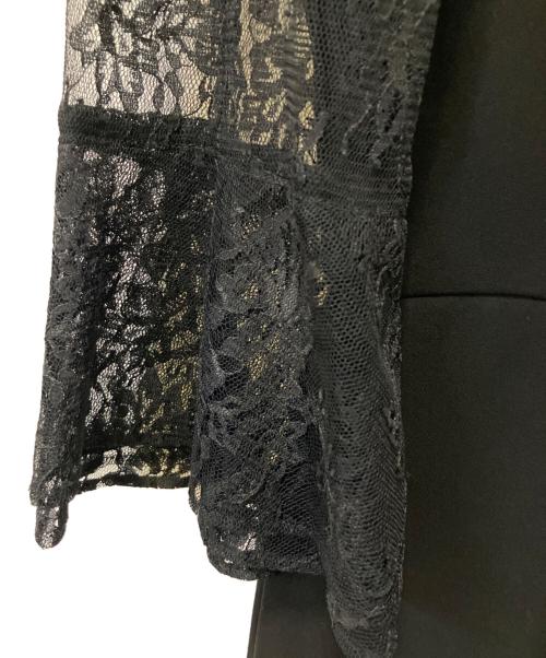 Kaene（カエン）Kaene (カエン) 半袖ワンピース ブラック サイズ:36 未使用品の古着・服飾アイテム