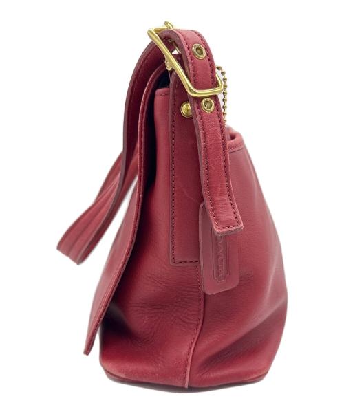 COACH（コーチ）COACH (コーチ) ショルダーバッグ レッドの古着・服飾アイテム