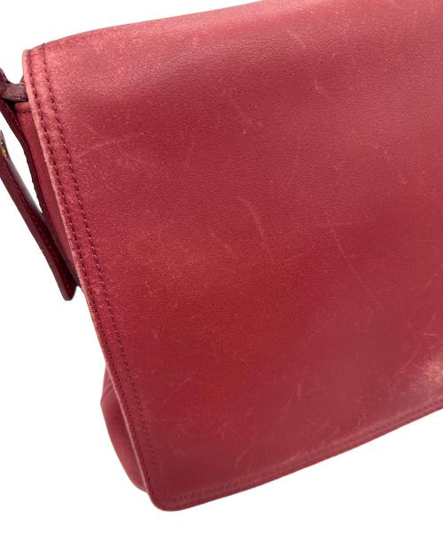 COACH（コーチ）COACH (コーチ) ショルダーバッグ レッドの古着・服飾アイテム