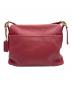 COACH (コーチ) ショルダーバッグ レッド：8000円