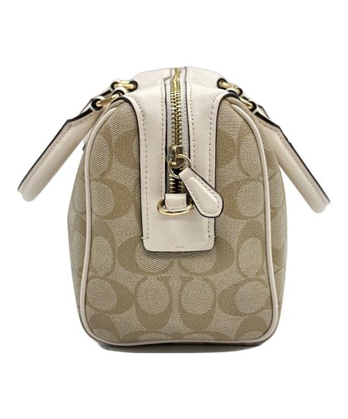 COACH（コーチ）COACH (コーチ) 2WAYショルダーバッグ ベージュの古着・服飾アイテム