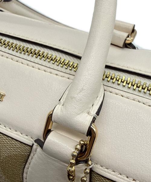 COACH（コーチ）COACH (コーチ) 2WAYショルダーバッグ ベージュの古着・服飾アイテム