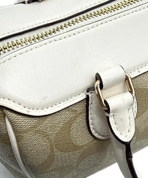 COACH（コーチ）COACH (コーチ) 2WAYショルダーバッグ ベージュの古着・服飾アイテム