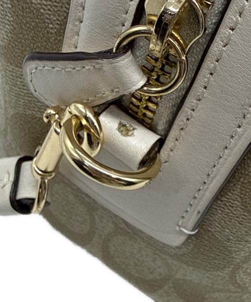 COACH（コーチ）COACH (コーチ) 2WAYショルダーバッグ ベージュの古着・服飾アイテム