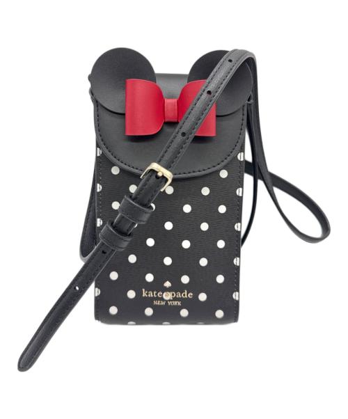 Kate Spade（ケイトスペード）Kate Spade (ケイトスペード) DISNEY (ディズニー) ショルダーバッグ ホワイト×ブラックの古着・服飾アイテム
