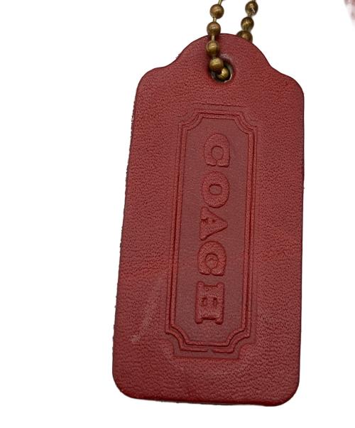 COACH（コーチ）COACH (コーチ) レザートートバッグ レッドの古着・服飾アイテム