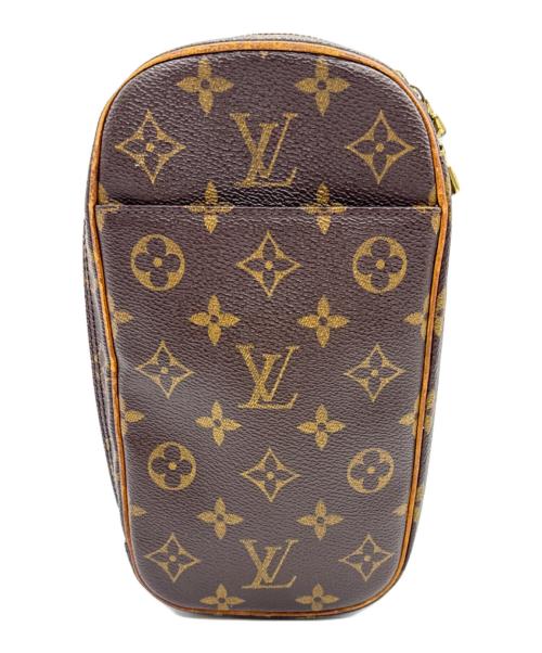 LOUIS VUITTON（ルイ ヴィトン）LOUIS VUITTON (ルイ ヴィトン) ポシェットガンジュ ブラウンの古着・服飾アイテム