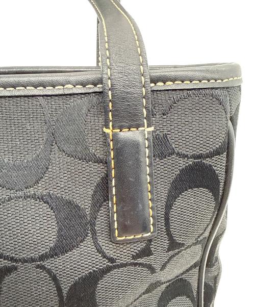 COACH（コーチ）COACH (コーチ) ハンドバッグ ブラックの古着・服飾アイテム
