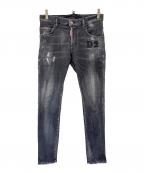 DSQUARED2ディースクエアード）の古着「デニムパンツ」｜グレー