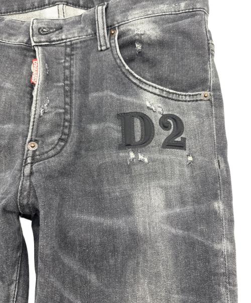 DSQUARED2（ディースクエアード）DSQUARED2 (ディースクエアード) デニムパンツ グレー サイズ:46の古着・服飾アイテム