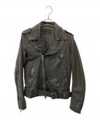 goaゴア）の古着「ゴートレザージャケット」｜ブラウン