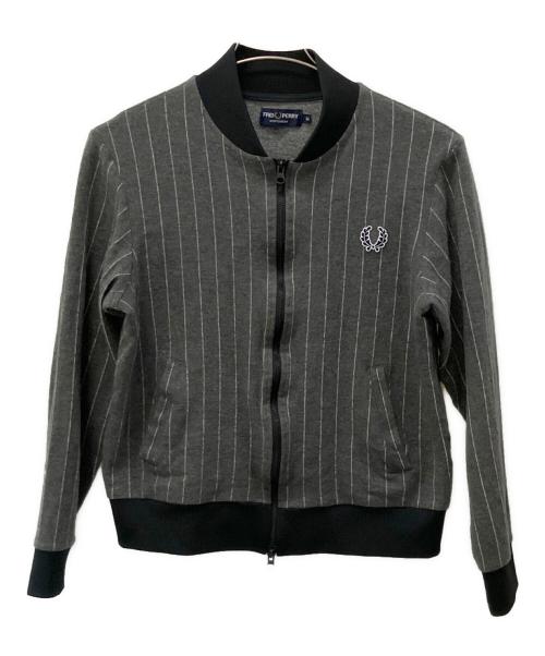 FRED PERRY（フレッドペリー）FRED PERRY (フレッドペリー) ブルゾン グレー サイズ:Mの古着・服飾アイテム