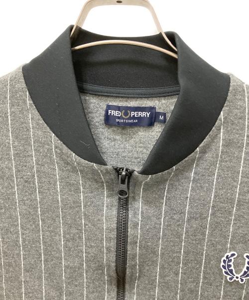 FRED PERRY（フレッドペリー）FRED PERRY (フレッドペリー) ブルゾン グレー サイズ:Mの古着・服飾アイテム