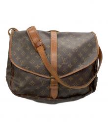 LOUIS VUITTON（ルイ ヴィトン）の古着「ソミュール35」｜ブラウン