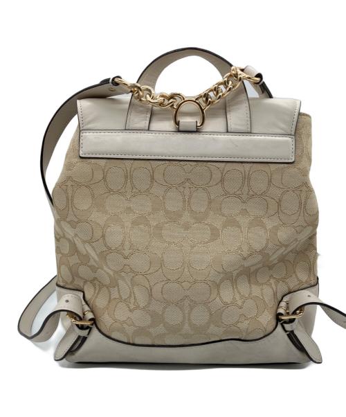 COACH（コーチ）COACH (コーチ) リュック ベージュの古着・服飾アイテム
