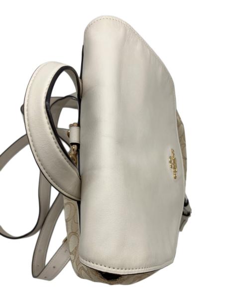 COACH（コーチ）COACH (コーチ) リュック ベージュの古着・服飾アイテム
