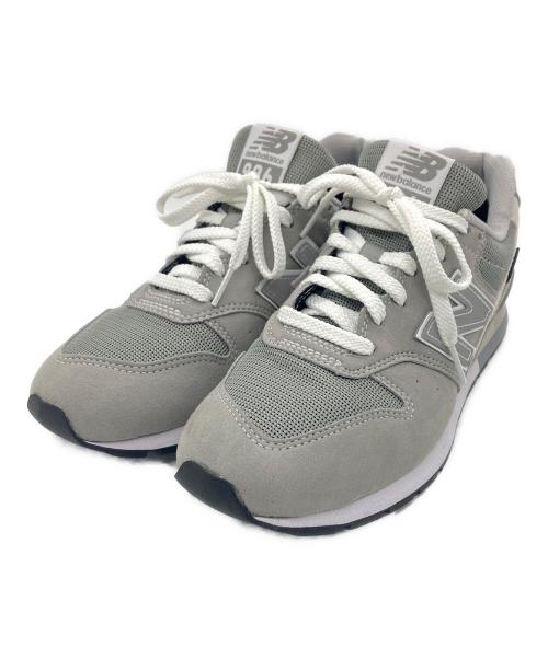 NEW BALANCE（ニューバランス）NEW BALANCE (ニューバランス) スニーカー ライトグレー サイズ:25cmの古着・服飾アイテム