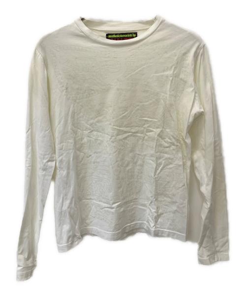 waltervanbeirendonck aestheticterrorists（ウォルター・ヴァン・ベイレンドンク）waltervanbeirendonck aestheticterrorists (ウォルター・ヴァン・ベイレンドンク) 長袖カットソー ホワイト サイズ:Mの古着・服飾アイテム