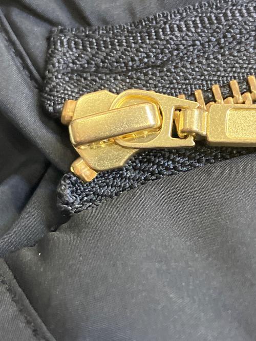 SHIPS（シップス）SHIPS (シップス) キルティングサイドジップブルゾン ブラック サイズ:36の古着・服飾アイテム