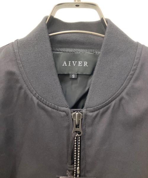 AIVER（アイバー）AIVER (アイバー) ミリタリージャケット ブラック サイズ:M 未使用品の古着・服飾アイテム