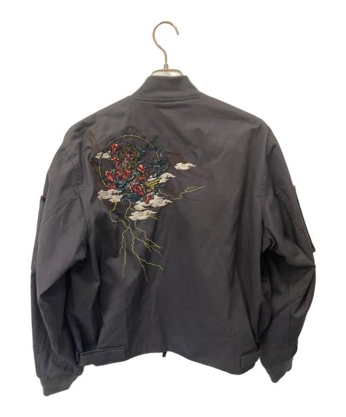 AIVER（アイバー）AIVER (アイバー) ミリタリージャケット ブラック サイズ:M 未使用品の古着・服飾アイテム