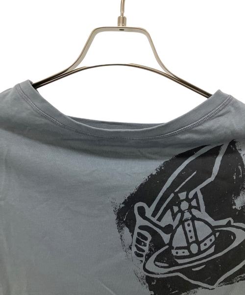 Vivienne Westwood ANGLOMANIA（ヴィヴィアンウエストウッドアングロマニア）Vivienne Westwood ANGLOMANIA (ヴィヴィアンウエストウッドアングロマニア) 半袖カットソー グレー サイズ:Sの古着・服飾アイテム