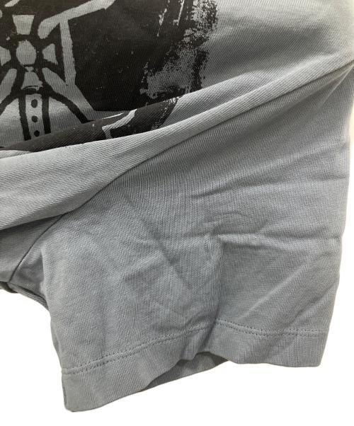 Vivienne Westwood ANGLOMANIA（ヴィヴィアンウエストウッドアングロマニア）Vivienne Westwood ANGLOMANIA (ヴィヴィアンウエストウッドアングロマニア) 半袖カットソー グレー サイズ:Sの古着・服飾アイテム