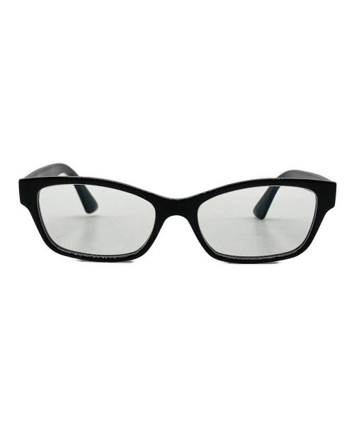 GUCCI（グッチ）GUCCI (グッチ) 伊達眼鏡 ブラック サイズ:51□17-145の古着・服飾アイテム