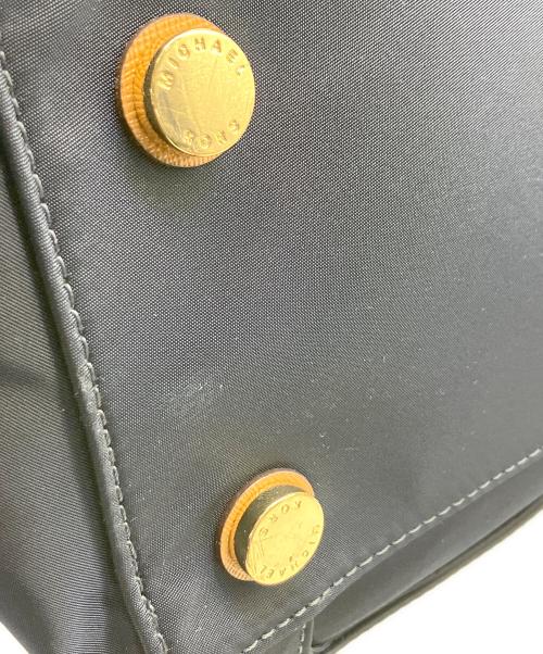 MICHAEL KORS（マイケル・コース）MICHAEL KORS (マイケル・コース) ナイロントートバッグ ネイビーの古着・服飾アイテム