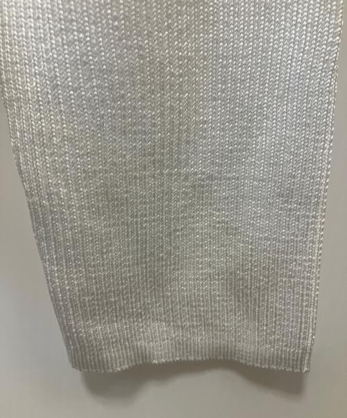 ANAYI（アナイ）ANAYI (アナイ) 薄手カーディガン ホワイト サイズ:38の古着・服飾アイテム
