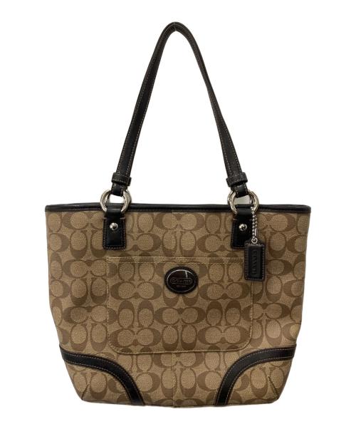 COACH（コーチ）COACH (コーチ) トートバッグ ベージュの古着・服飾アイテム
