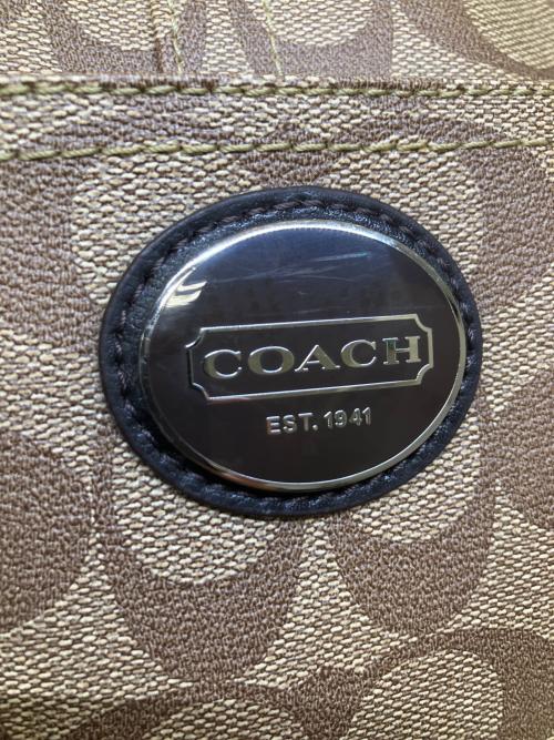 COACH（コーチ）COACH (コーチ) トートバッグ ベージュの古着・服飾アイテム