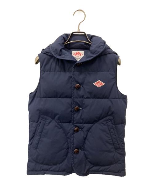 DANTON（ダントン）DANTON (ダントン) BEAMS (ビームス) 中綿ベスト ネイビー サイズ:34の古着・服飾アイテム