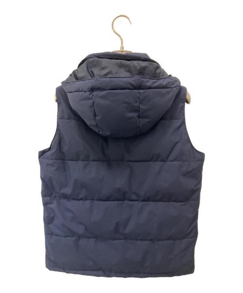 DANTON（ダントン）DANTON (ダントン) BEAMS (ビームス) 中綿ベスト ネイビー サイズ:34の古着・服飾アイテム