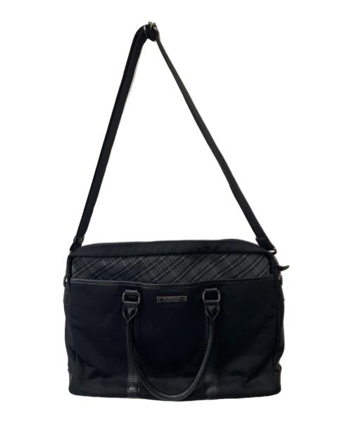 BURBERRY BLACK LABEL（バーバリーブラックレーベル）BURBERRY BLACK LABEL (バーバリーブラックレーベル) ビジネスバッグ ブラックの古着・服飾アイテム