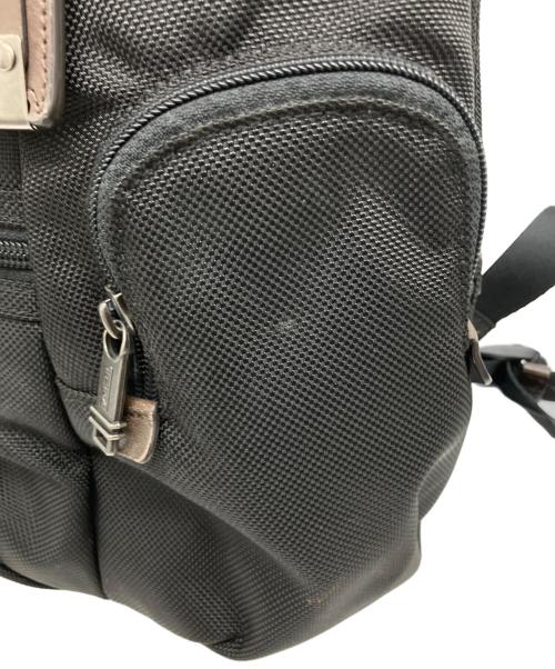 TUMI（トゥミ）TUMI (トゥミ) リュック ブラック×ブラウンの古着・服飾アイテム