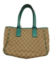 GUCCI（グッチ）の古着「GGキャンバストートバッグ」｜ベージュ