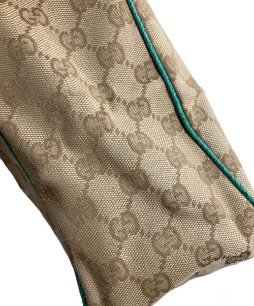 GUCCI（グッチ）GUCCI (グッチ) GGキャンバストートバッグ ベージュの古着・服飾アイテム