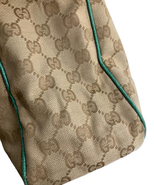 GUCCI（グッチ）GUCCI (グッチ) GGキャンバストートバッグ ベージュの古着・服飾アイテム