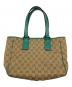 GUCCI (グッチ) GGキャンバストートバッグ ベージュ：25000円