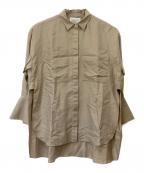 CHAOSカオス）の古着「長袖シャツ」｜ブラウン