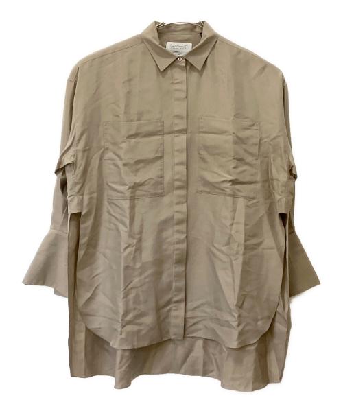 CHAOS（カオス）CHAOS (カオス) 長袖シャツ ブラウン サイズ:FREEの古着・服飾アイテム
