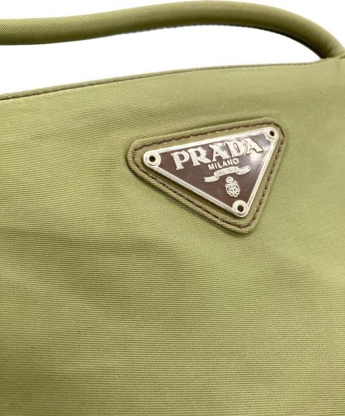 PRADA（プラダ）PRADA (プラダ) ナイロントートバッグ グリーンの古着・服飾アイテム